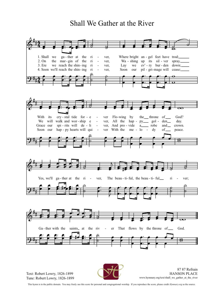 When Peace Like a River Hymns Religious Songs