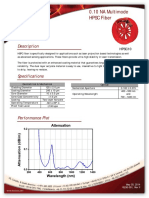 Description: 0.10 NA Multimode HPSC Fiber