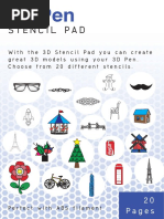 3DPEN Stencilpad PDF