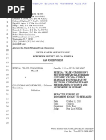 18-08-30 FTC Motion for Partial Summary Judgment Against Qualcomm