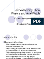 Hemorroids Anal Fissure and Fistula