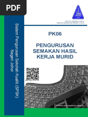 Pk06 Pengurusan Semakan Hasil Kerja Murid Pdf
