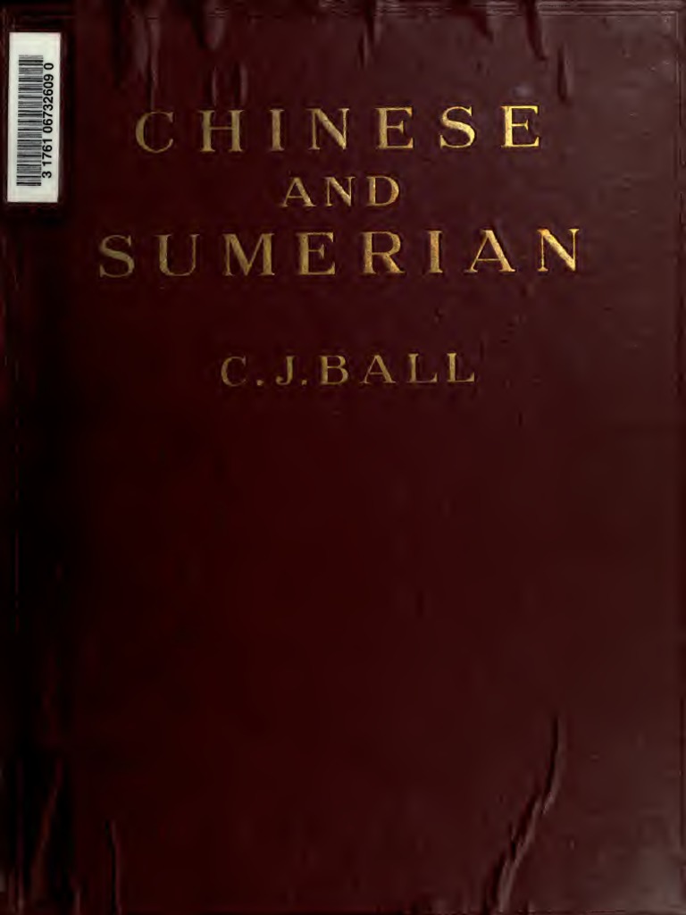 Chinese Sumerian 00 Ballu of T | PDF | Sumer | Writing