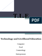 TLE Review Computer Food Cosmetology Entrepreneur Dressmaking