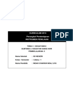 (RPP Kelas I) Tema 3 Subtema 2 Pemb 5 (Instrumen Penilaian)