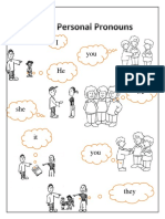 Personal Pronouns Flashcards - 18671