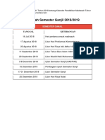 SK Dirjen Pendis Nomor 2941 Tahun 2018 Tentang Kalender Pendidikan Madrasah Tahun Pelajaran 2018