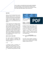 Diagrama Ternario de Una Mezcla de Compuestos Parcialmente Miscibles