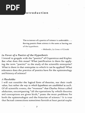 Fernand Hallyn The Poetic Structure Of The World