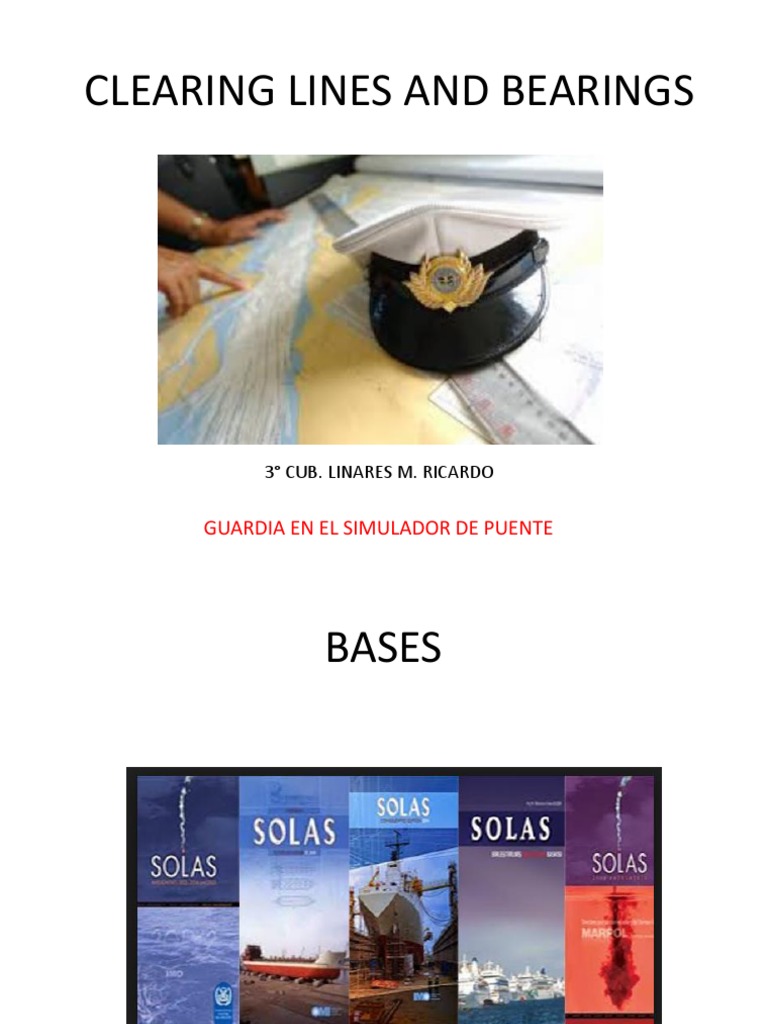 Clearing Lines and Bearings PDF