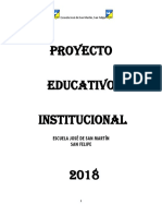 PEI 2018 - Escuela San Martin