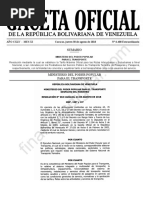 Gaceta Oficial Extraordinaria 6400