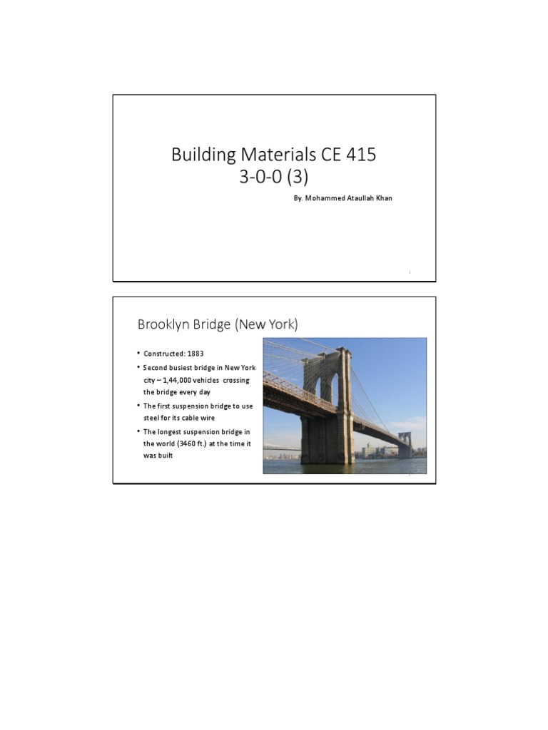 Building Materials in Civil Engineering | PDF | Deformation ...