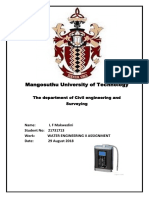 Mangosuthu University of Technology: The Department of Civil Engineering and Surveying