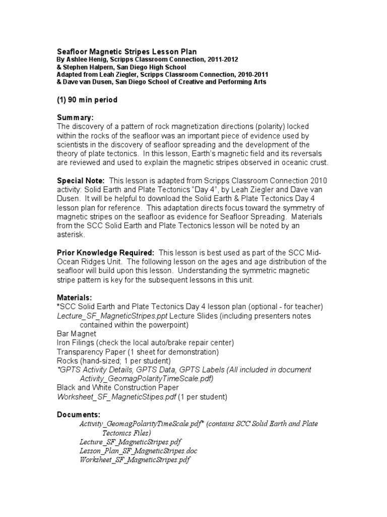 Noe Plate Tectonics Structure Of The Earth