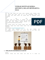 Inilah 7 Penyebab Motivasi Kerja Karyawan Menurun Adelia Lagi