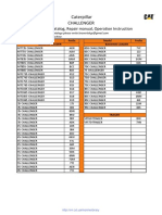 Caterpillar Challenger Backhoe Loader Spare Parts Catalog