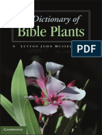 A Dictionary of Bible Plants - Lytton John Musselman
