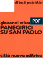 Panegirici Su San Paolo - Giovanni Crisostomo