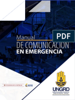 Manual de Comunicación en Emergencia