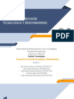 8. Prospectiva, Prevision Tecnologica y Bechmarking Tecnologico