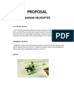 Proposal Helikopter Mainan