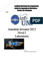 Manual Inventor 2013 - Nivel 1 - Laboratorio PDF