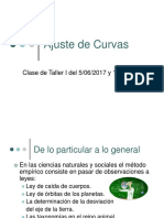 ClaseAjuste de Curvas1C2017 PDF