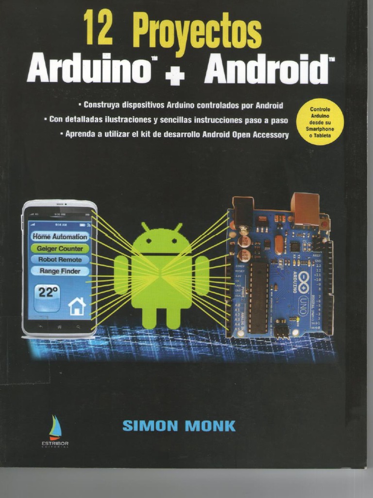 12 Proyectos Arduino Android Simon Monk PDF | PDF