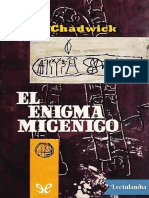 Chadwick - El Enigma Micenico