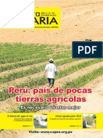 Peru: pais de pocas tierras agricolas