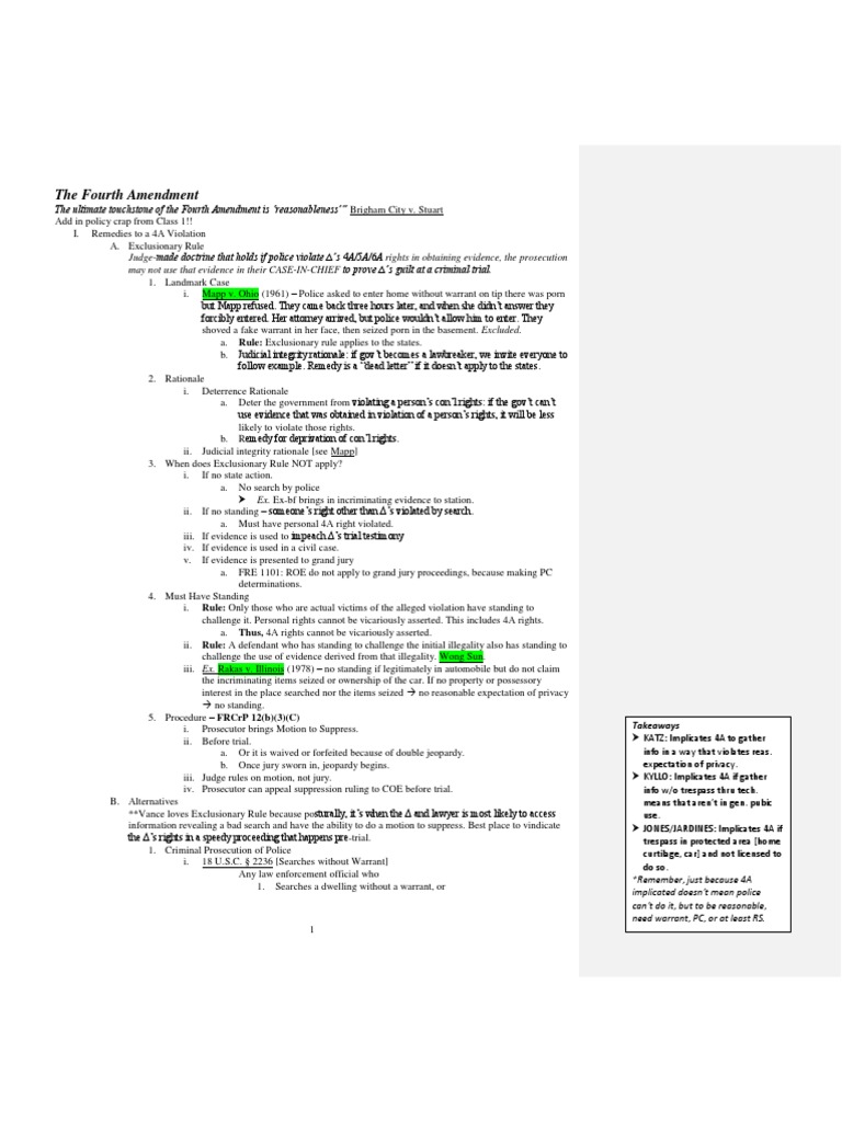 Criminal procedure ii outline picture