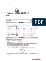 Cbse Solved Sample Papers For Class 9 Sa1 Maths 2015 16 Set 1 PDF