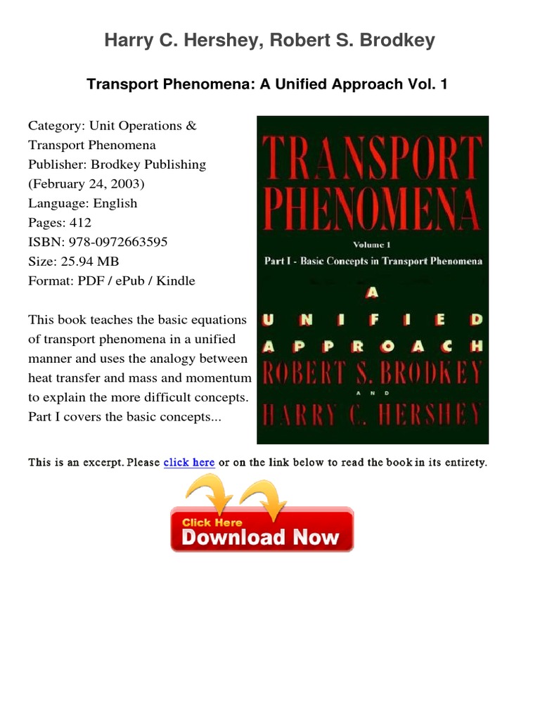 Analysis of Transport Phenomena (Topics in Chemical