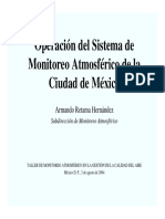 Presentación Simat- Operación del Sistema de Monitoreo Atmosférico de la Ciudad de México