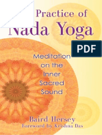 La Práctica de La Meditación Nada Yoga Sobre El Sonido Sagrado Interno