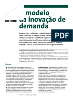 O modelo da inovação de demanda (Dick Wise)