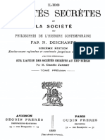 Les Societes Secretes Et La Societe (Tome 1) 000000312