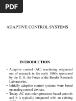 Adaptive Control