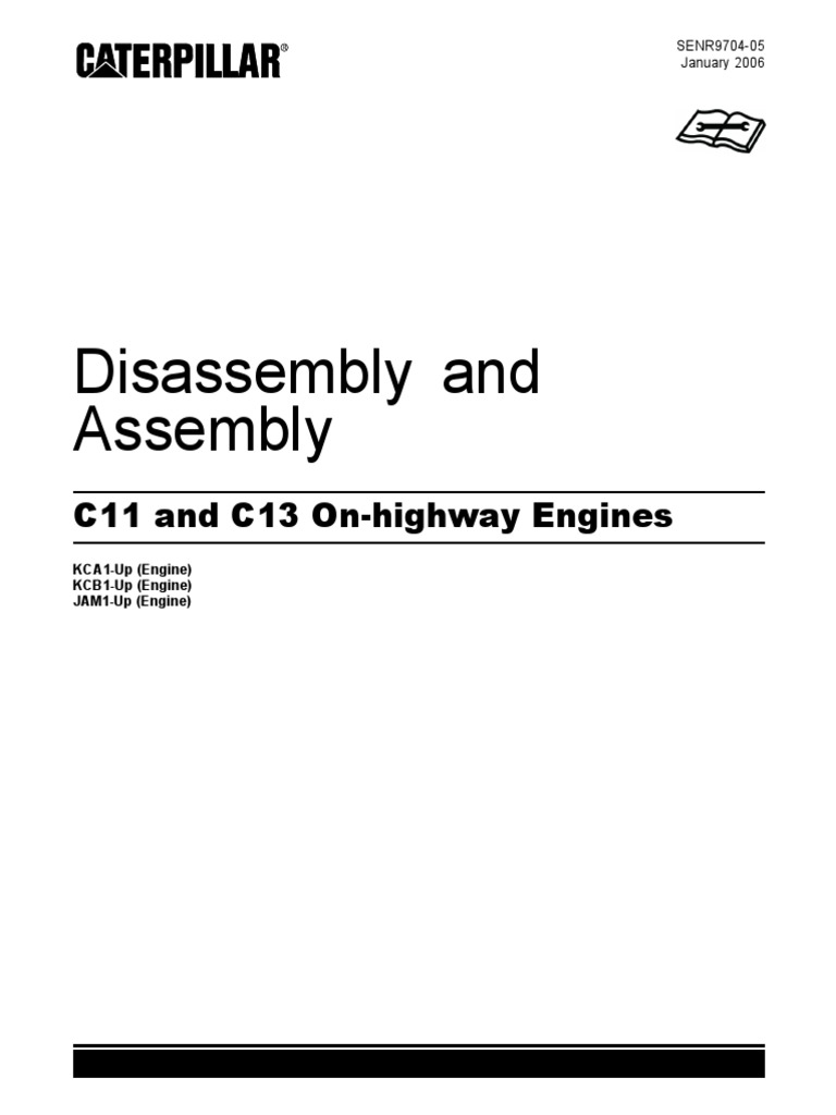 CAT C11 & C13 ASSEMBLY.pdf | Internal Combustion Engine ... c18 cat engine generator wiring diagram 