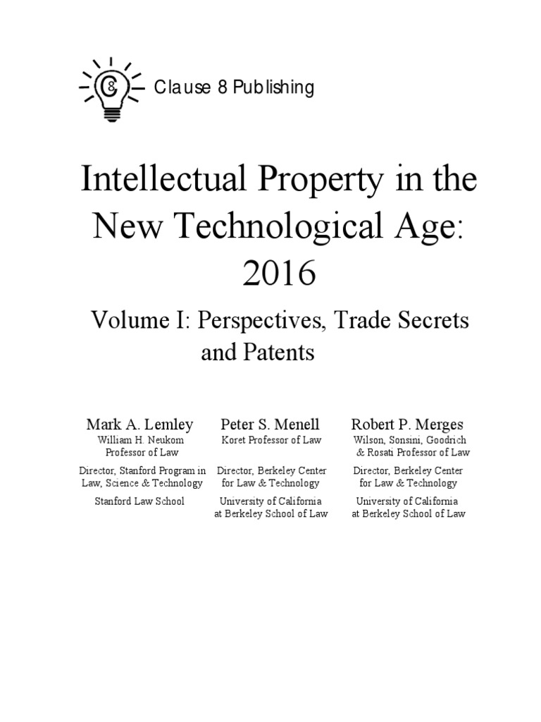 IP | PDF | Intellectual Property | Trade Secret