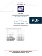 Plano de Estudos Oab - 1 Fase