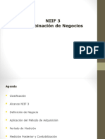 NIIF 3 Combinación de Negocios - Definitivo