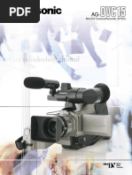 Manual Panasonic AG-DVC15