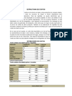 Estructura de Costos