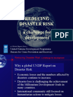 Reducing Disaster Risk A Challenge For Development