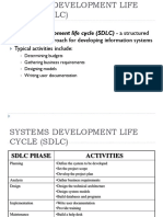 Systems Development Life Cycle (SDLC) - A Structured