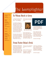 Jan 2010 Lamplighter Newsletter, LaFayette Alliance Church