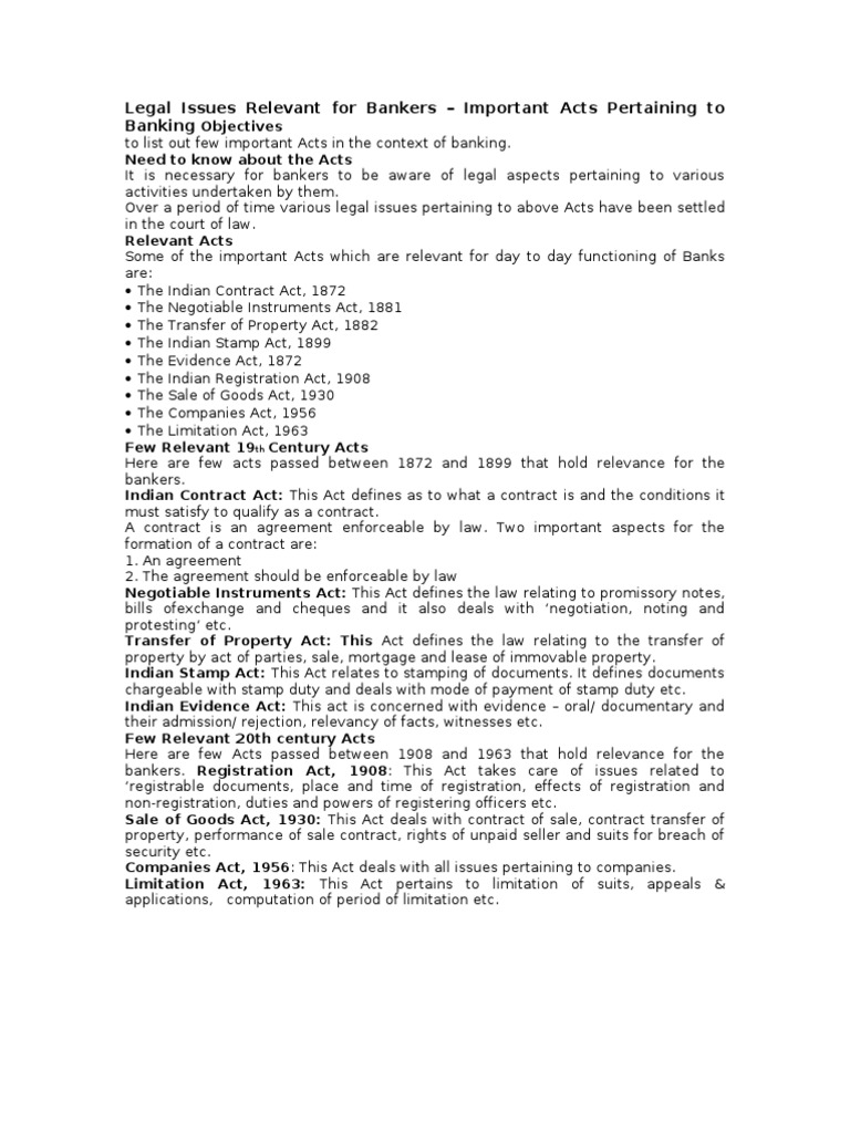 Legal+Issues+Relevant+for+Bankers  Garantía  Carta de 