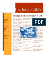 The Lamplighter: As Bright As All The Promises of God!